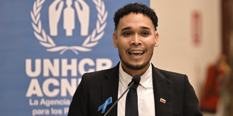 La historia de Pedro Pereira, un refugiado venezolano en Guatemala./Foto: Álvaro Interiano.