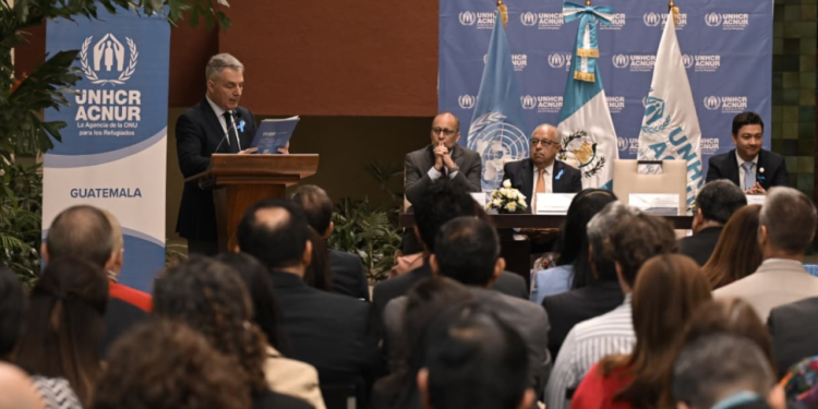 ACNUR reitera compromiso con el apoyo a Guatemala para atender a refugiados./Foto: Álvaro Interiano.