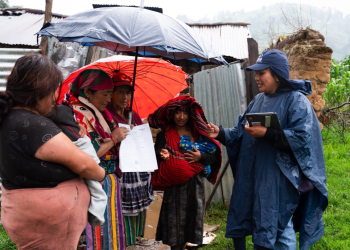 Registro Social de Hogares llega a las comunidades más alejadas del país./Foto: Mides.