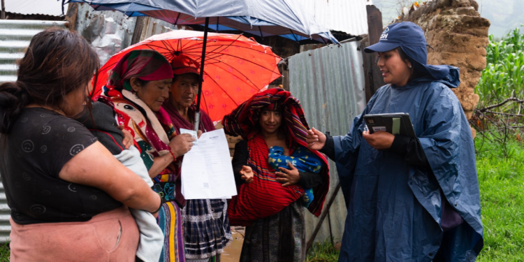 Registro Social de Hogares llega a las comunidades más alejadas del país./Foto: Mides.