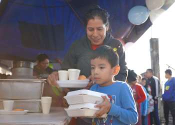 Habilitarán comedores sociales temporales en municipios vulnerables por sequía./Foto: Mides.