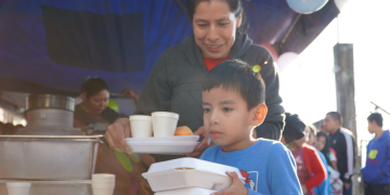 Habilitarán comedores sociales temporales en municipios vulnerables por sequía./Foto: Mides.