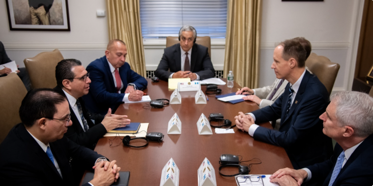 Viaje de trabajo de autoridades del sector justicia. / Foto: Mingob