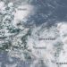 El mapa de satélite muestra persistencia de nublados en distintas sonas del territorio nacional.