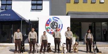 Inaguraciòn del centro de inspecciòn alimentaria canina en zona 13. / Foto: Gilber García