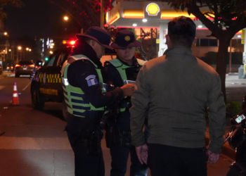 El Departamento de Tránsito de la PNC mantiene constantes operativos en prevención de hechos de tránsito.