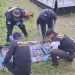 Decomiso de 72 paquetes de cocaína que eran transportados de manera oculta en un camión. / Foto: PNC