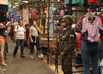 Operativos Mercado seguro en el Guarda. / Foto: Álvaro Interiano