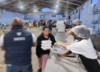 Comedor social sigue brindando acompañamiento y alimentación a los afectados por lluvias en Cuilapa, Santa Rosa