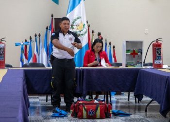 Personal de la gobernación de Alta Verapaz fortalece capacidades en primeros auxilios y atención de emergencias