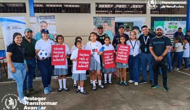 Conmemoran el Día Mundial contra el Trabajo Infantil en Nuevo San Carlos