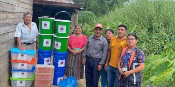 Entregan ayuda humanitaria a familias afectadas por inundaciones en San Juan Chamelco
