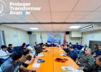 Dan seguimiento a comunidades afectadas por secuencia sísmica registrada en 2025