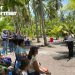 Primera piedra para la construcción del puente vehicular en Sector La Playita, aldea San Francisco Madre Vieja, Tiquisate