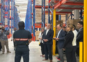 Presidente Bernardo Arévalo visita nuevo centro de distribución de PepsiCo en Quetzaltenango