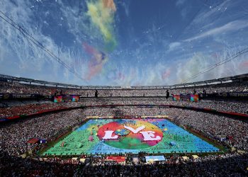 En imágenes: Así se vivió el show de medio tiempo de la final del Mundial 2026