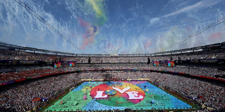 En imágenes: Así se vivió el show de medio tiempo de la final del Mundial 2026