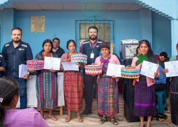 Beca Social de Capacitación Productiva beneficia a 135 mujeres de Quetzaltenango./Foto: Mides.