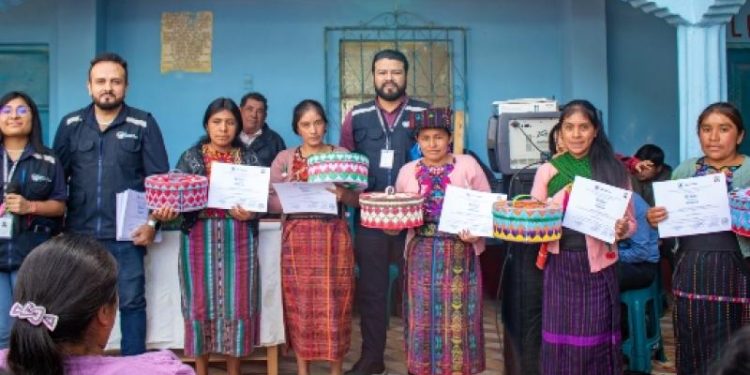 Beca Social de Capacitación Productiva beneficia a 135 mujeres de Quetzaltenango./Foto: Mides.