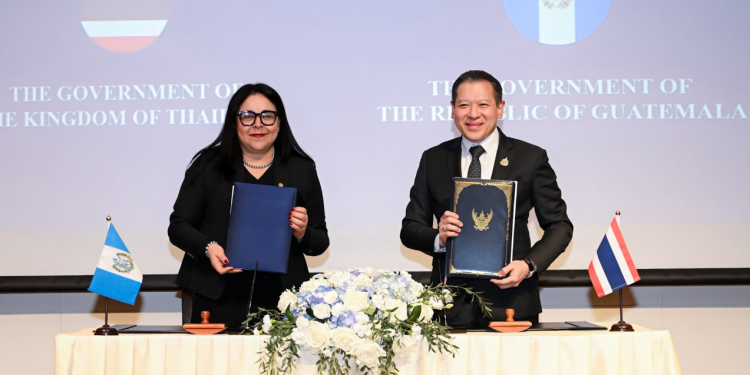 Guatemala y Tailandia celebran la Primera Reunión del Mecanismo de Consultas Políticas