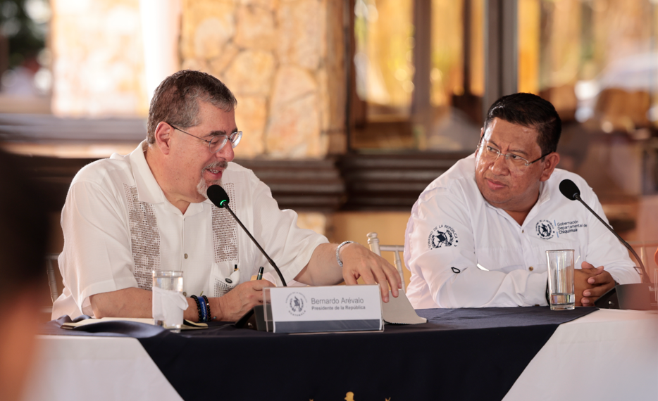 Presidente Arévalo da seguimiento a avances del Gobierno Departamental de Chiquimula