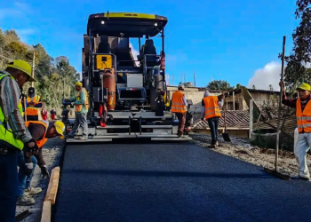 Más de 75 mil habitantes de Nebaj y Salquil serán beneficiados con el mejoramiento de su carretera . / Foto: CIV.