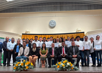 Jóvenes finalizan formación con el Programa Nacional de Escuelas Taller./Foto: Mintrab.