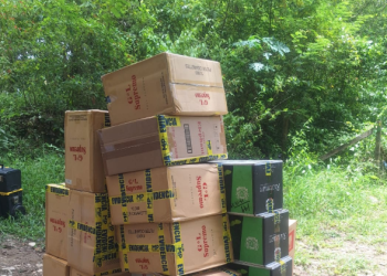PNC incauta 180 mil cigarrillos de contrabando en Petén