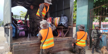 Ejército de Guatemala brinda asistencia humanitaria ante la temporada de lluvias. (Foto: Ejército de Guatemala)