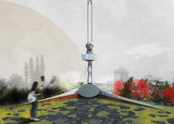 Monumento mortuorio de Miguel Ángel Asturias./Foto: MCD.