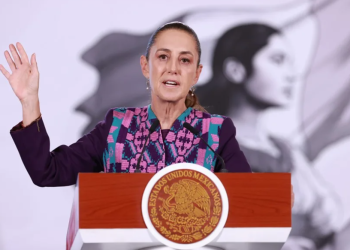 Fotografía de archivo de la presidente de México, Claudia Sheinbaum. EFE