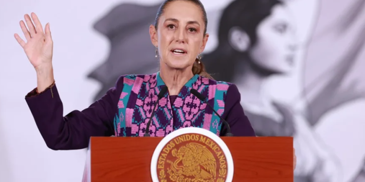 Fotografía de archivo de la presidente de México, Claudia Sheinbaum. EFE