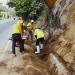 Cierre vial entre San Bartolomé Milpas Altas y Antigua Guatemala./Foto: Covial.