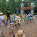 Niños y niñas usuarias del CADI 8130 visitaron Dino Park./Foto: Sosep.