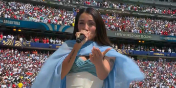 ¿Quién es María Becerra? La cantante que entonó el himno de Argentina en la final del Mundial 2026
