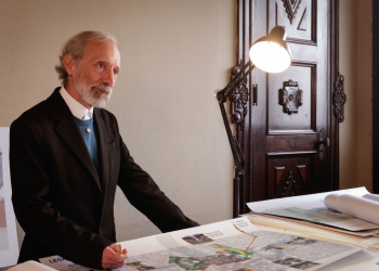 El arquitecto asesor de la Presidencia, Álvaro Vélez. / Fotos: Dickéns Zamora