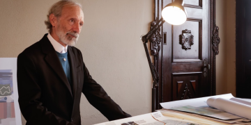 El arquitecto asesor de la Presidencia, Álvaro Vélez. / Fotos: Dickéns Zamora