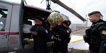 Durante el primer semestre de 2026, período en el que lograron incautar 8 mil 402.4 kilogramos de cocaína, un incremento del 426.4 %. / Foto: Alex Jacinto