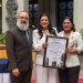 Cambio de la Rosa de la Paz destaca a mujeres líderes ante el Siscode./Foto: MCD.