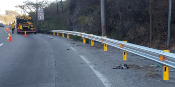 Anuncian cierre vial parcial en la ruta al Atlántico./Foto: Covial.