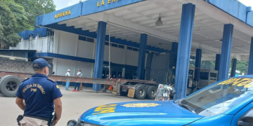 La Aduana La Ermita hace frontera con El Salvador, conectando el territorio guatemalteco en el municipio de Concepción Las Minas, Chiquimula con el puesto fronterizo de Anguiatú en suelo salvadoreño. / Foto: Mingob