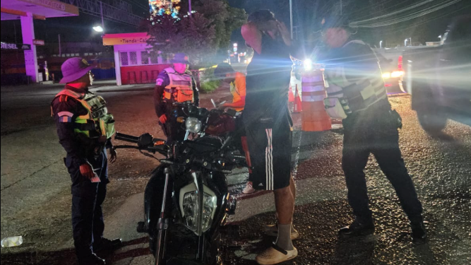 De acuerdo con el Observatorio Nacional de Seguridad del Tránsito (Onset), durante los fines de semana se registra un incremento en la incidencia de accidentes de tránsito. / Foto: DT-PNC