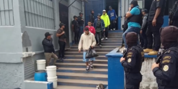 Se desarrollan requisas focalizadas de forma simultánea en los centros de detención Renovación 1, en Escuintla, y El Boquerón, en Cuilapa, Santa Rosa. / Foto: SP