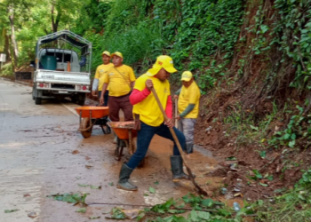 CIV atiende emergencias ocasionadas por lluvias en todo el país./Foto: Covial.