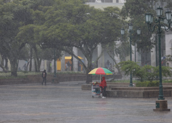 Lluvias marcarán el clima de este lunes./Foto: Dickéns Zamora.