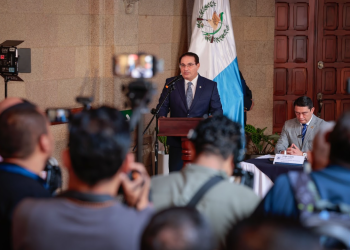 Conferencia de prensa del Mingob. / Foto: Alex Jacinto