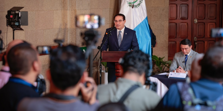 Conferencia de prensa del Mingob. / Foto: Alex Jacinto