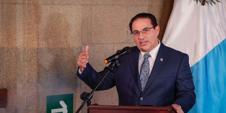Ministro de Gobernación Marco Antonio Villeda. / Foto: Alex Jacinto