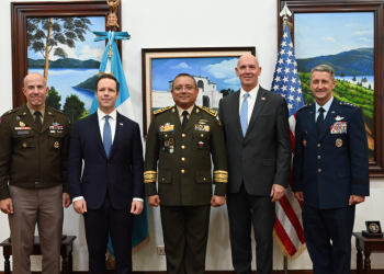 Guatemala y EE. UU fortalece cooperación estratégica para la seguridad regional