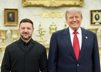 Donald Trump y Zelenski dialogan en la Casa Blanca sobre la fabricación ucraniana del sistema de misiles Patriot